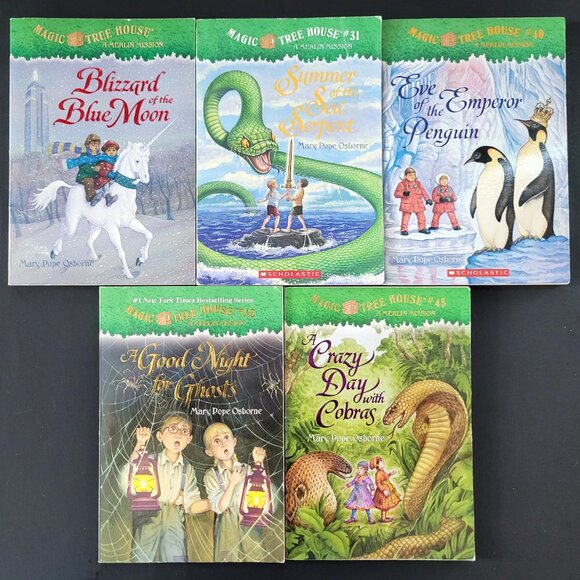 MAGIC TREE HOUSE & MERLIN MISSION LOT OF 20 BOOKS SCHOLASTIC MARY POPE OSBORN - Picture 5 of 13